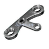 Accesorios de aspiradora de tuerca de placa de acero inoxidable