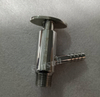 Válvulas de muestreo roscada NPT sanitaria con manguera