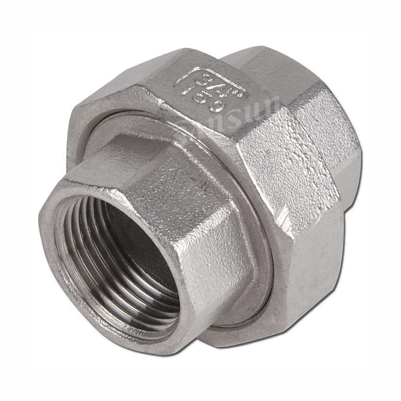 Tuerca unión hembra roscada NPT industriales inox