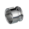 SS304 sanitario 22-14 MP NPT Adaptador sujetado femenino 